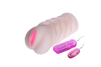 Вибрирующий мастурбатор со входом-вагиной