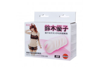 Вибрирующий мастурбатор со входом-вагиной