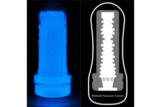Светящийся в темноте мастурбатор Lumino Play Masturbator Ribbed