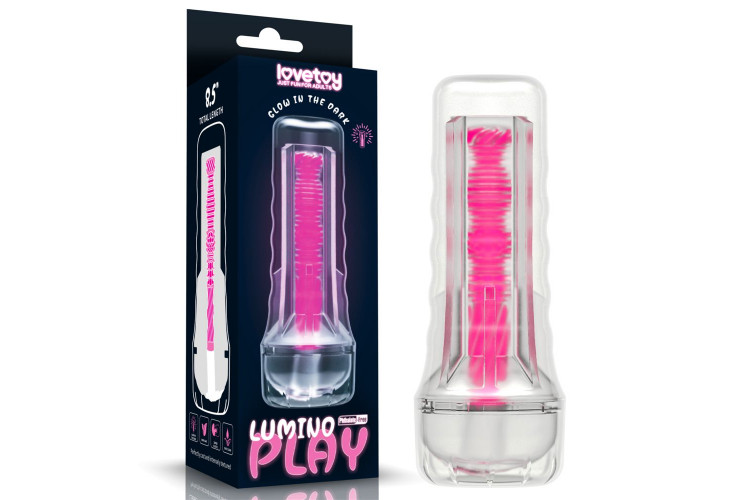 Светящийся в темноте мастурбатор 8.5 Lumino Play Masturbator