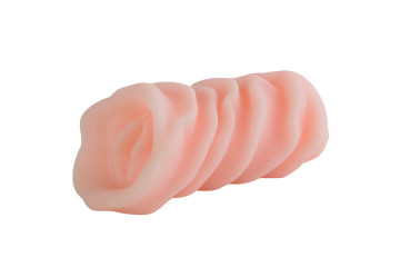 Телесный мастурбатор-вагина с нежными складочками