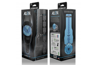 Мастурбатор-вагина Fleshlight Freaks Alien Blue Metallic