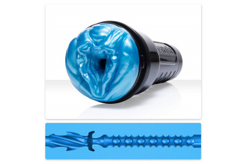 Мастурбатор-вагина Fleshlight Freaks Alien Blue Metallic