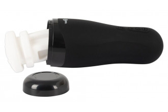 Черный вибромастурбатор с подогревом Masturbator with 3 Functions Черный вибромастурбатор с подогревом Masturbator with 3 Functions