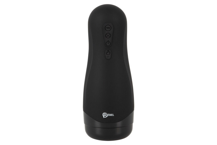 Черный вибромастурбатор с подогревом Masturbator with 3 Functions Черный вибромастурбатор с подогревом Masturbator with 3 Functions