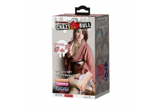 Мастурбатор-вагина Crazy Bull с эффектом смазки