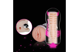 Мастурбатор-вагина Sex In A Can Vibra Vagina Tunnel