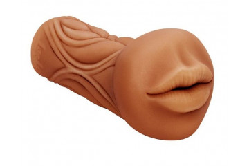 Кофейный мастурбатор-ротик Hottie