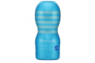 Мастурбатор с охлаждающей смазкой TENGA Original Vacuum Cup Cool