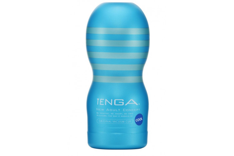 Мастурбатор с охлаждающей смазкой TENGA Original Vacuum Cup Cool