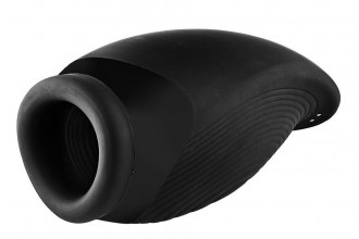 Мастурбатор с вибрацией и функцией нагрева Squeezable Stroker