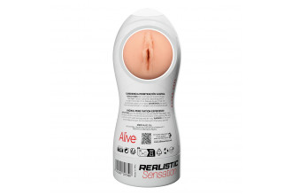 Телесный мастурбатор-вагина Maxi Flex Vaginal Experience