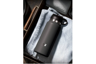 Серый мастурбатор в виде бутылки F*ck Flask