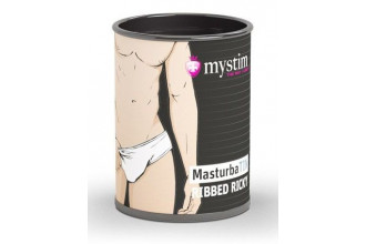 Компактный мастурбатор MasturbaTIN Ribbed Ricky