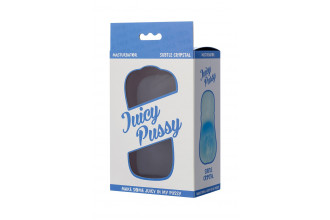 Прозрачный реалистичный мастурбатор Juicy Pussy Subtle Crystal