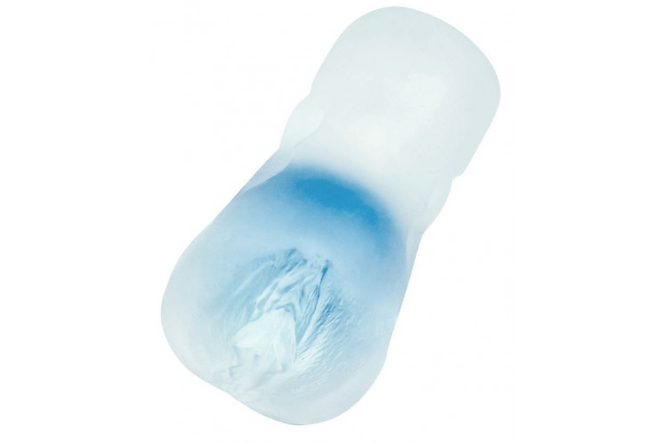 Прозрачный реалистичный мастурбатор Juicy Pussy Subtle Crystal