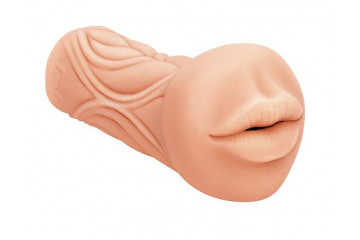 Телесный мастурбатор-ротик Sweet Lips