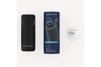 Черный мастурбатор с контролем всасывания Arcwave Pow Stroker