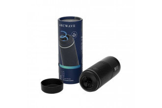 Черный мастурбатор с контролем всасывания Arcwave Pow Stroker
