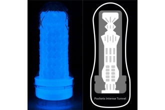 Светящийся в темноте мастурбатор Lumino Play Masturbator Pocketed