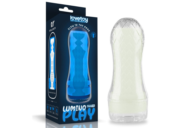 Светящийся в темноте мастурбатор Lumino Play Masturbator Pocketed