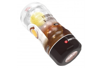 Прозрачный текстурированный мастурбатор Vacuum Cup Masturbator Stellar