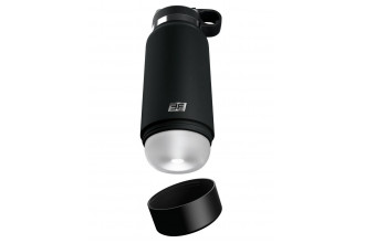 Черный мастурбатор в виде бутылки Fap Flask