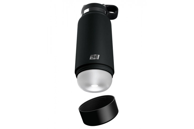 Черный мастурбатор в виде бутылки Fap Flask