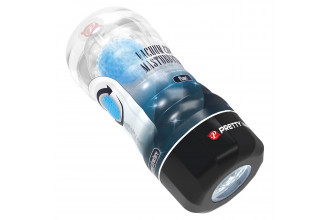 Прозрачный текстурированный мастурбатор Vacuum Cup Masturbator Planet