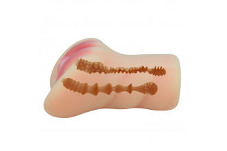 Телесный мастурбатор-вагина Caroline