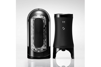 Набор Tenga Flip Zero Electronic Vibrotation: мастурбатор с вибрацией и устройство вращения
