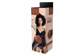 Коричневый мастурбатор-вагина Marly