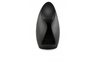 Черный мастурбатор с гибкими крылышками