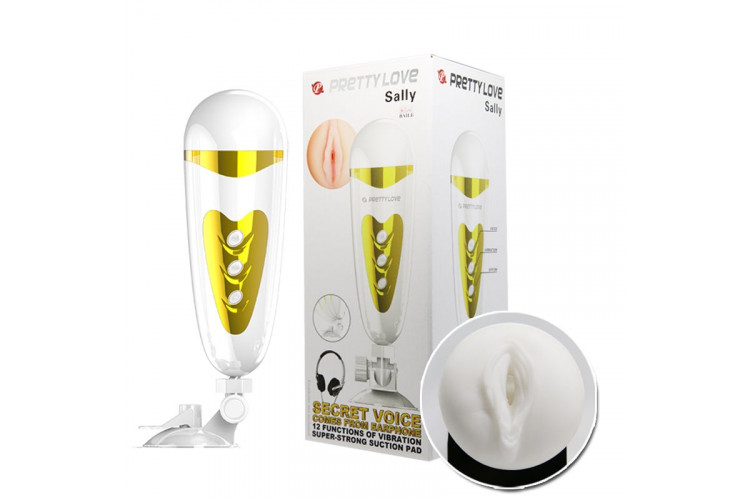 Мега-мастурбатор вагина Sally с вибрацией и голосом Мега-мастурбатор вагина Sally с вибрацией и голосом