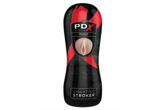 Мастурбатор-вагина Vibrating Pussy Stroker с вибрацией