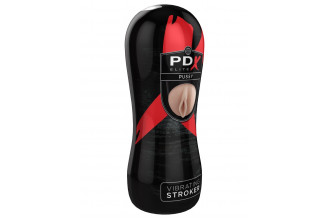 Мастурбатор-вагина Vibrating Pussy Stroker с вибрацией
