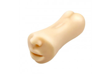 Двусторонний мастурбатор Gemini - ротик и вагина