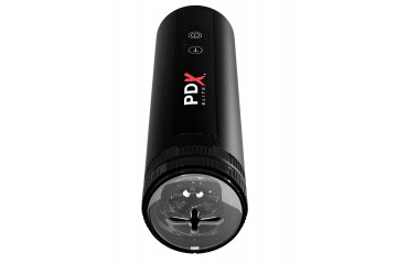 Черный автоматический мастурбатор Moto Bator X