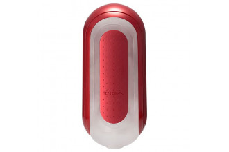 Красный мастурбатор Flip Zero Red & Warmer с подогревом