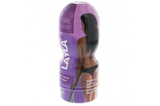 Телесный мастурбатор-анус в тубе Layla