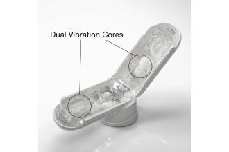 Белый мастурбатор Tenga Flip Zero Gravity с вибрацией