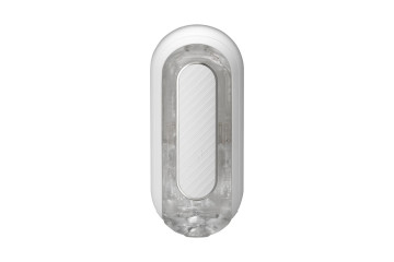 Белый мастурбатор Tenga Flip Zero Gravity с вибрацией