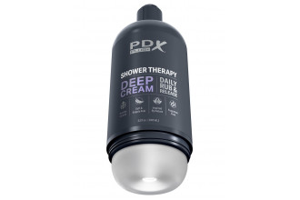 Мастурбатор в бутылке Shower Therapy Deep Cream