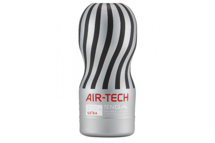 Серый мастурбатор Reusable Vacuum CUP ULTRA