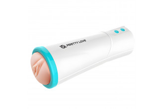 Мастурбатор-вагина Aby с возвратно-поступательными движениями