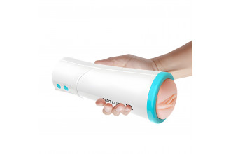 Мастурбатор-вагина Aby с возвратно-поступательными движениями