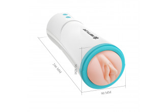 Мастурбатор-вагина Aby с возвратно-поступательными движениями