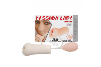 Мастурбатор Passion Lady Marcia с грушей для имитации посасывания