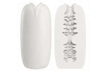 Белый мастурбатор-вагина Olga