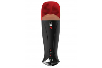 Мастурбатор-вагина в колбе с вибрацией Fuck-O-Matic Pro XL